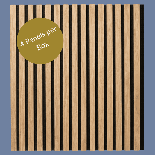 Wooden Vantaa Nordiko panels with black stripes and a green label on a blue background