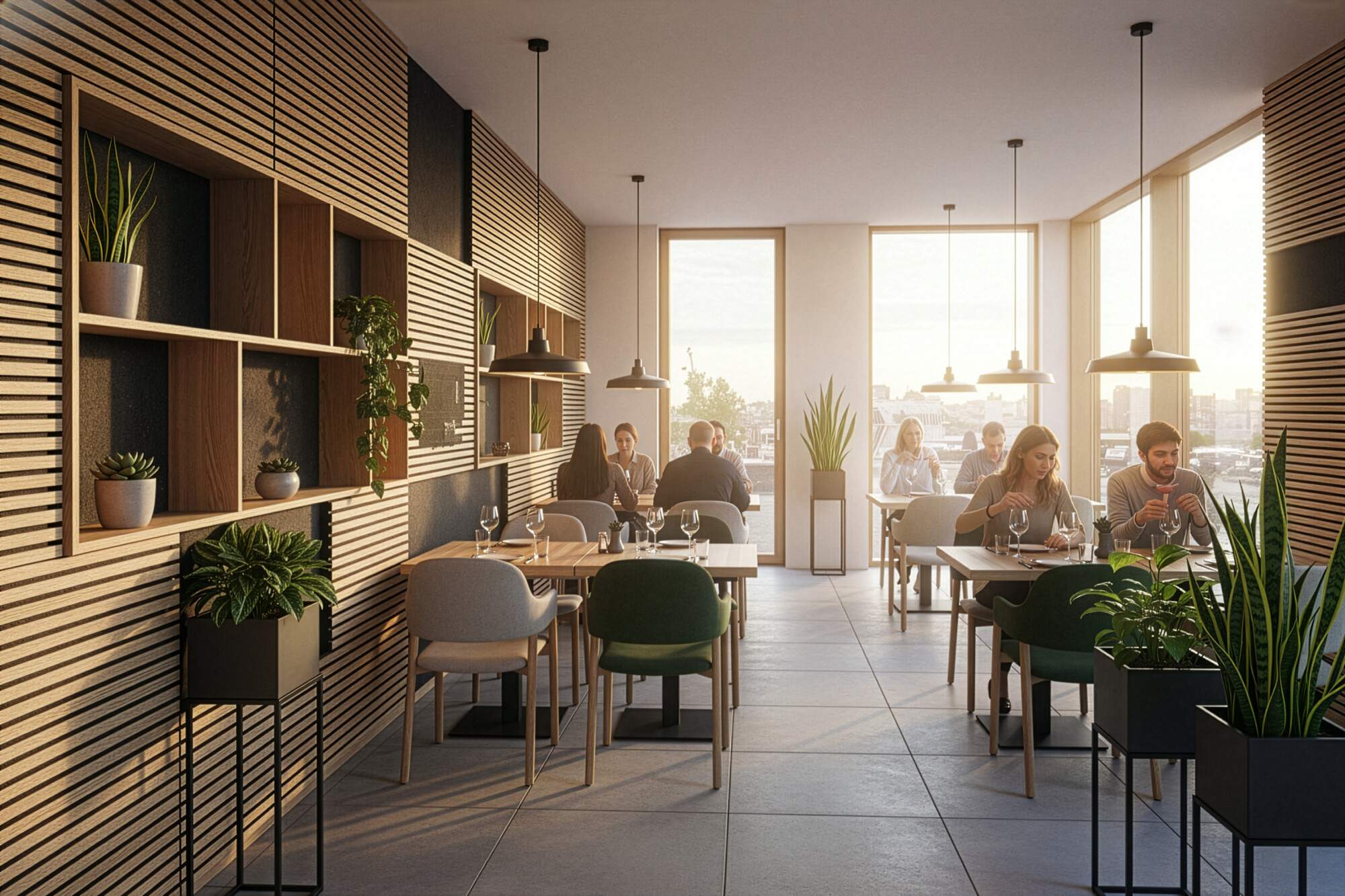 Nordiko_Acustico_wengue_Restaurante